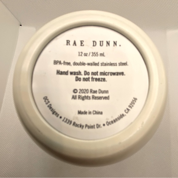 Rae Dunn ‘Soccer Mom’ Insulated Stainless Steel Wine Tumbler with lid, NWT - Picture 6 of 7